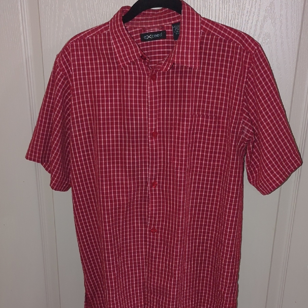 Men's Short Sleeve Button Up Shirt